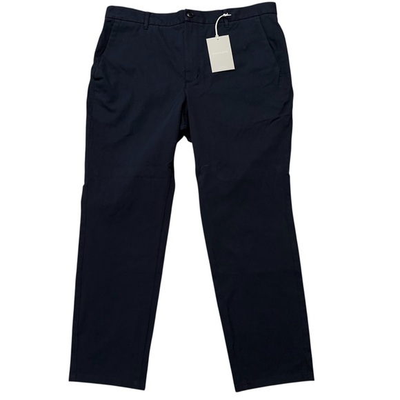 Everlane Uniform Chino Pants Mens Size 36x28 Stretch Navy Blue NWT - Picture 1 of 6